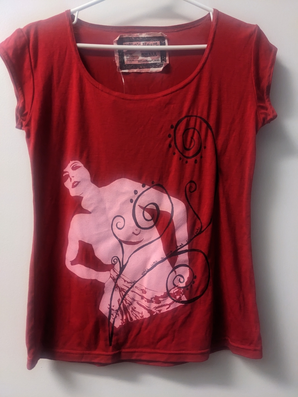 Effie's Heart Red Lady Top